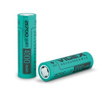 Акумулятор Videx Li-ion 21700 (без захисту) 4000mAh bulk/1шт 4000mAh фото