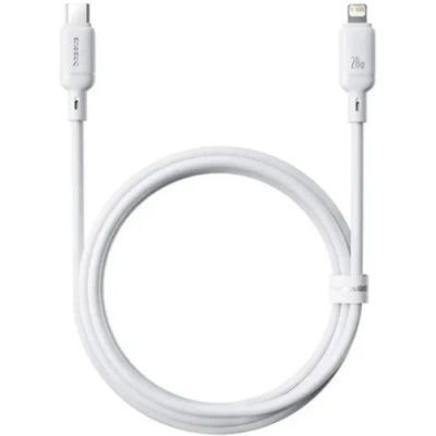 Кабель Baseus Silky Series Fast Charging Type-C - Lightning 20W/1m (white) Silky фото