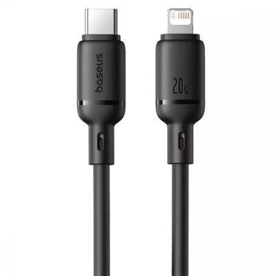 Кабель Baseus Silky Series Fast Charging Type-C - Lightning 20W/1m (white) Silky фото