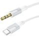 Кабель AUX Borofone BL19 3.5mm(male) - Type-C(male) 1m (Белый) BL19 фото 2