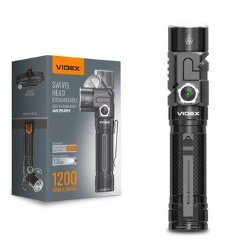 Портативный светодиодный фонарик VIDEX VLF-A105RH 1200Lm 5000K A105RH фото