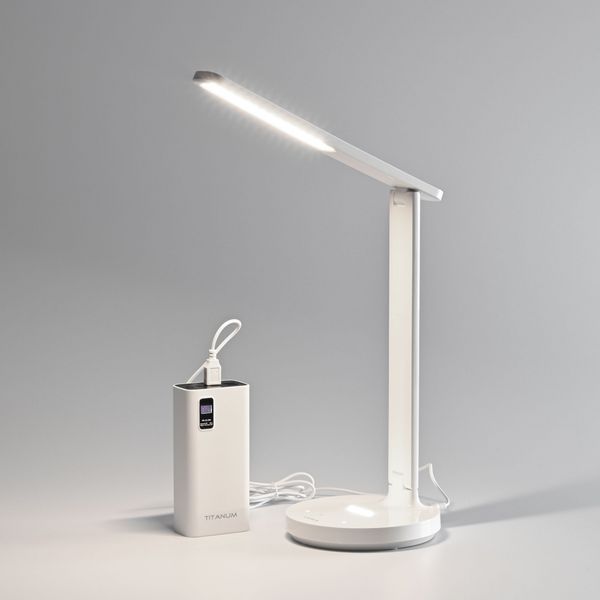 LED лампа настiльна з акумулятором VIDEX VL-TF16W 5W 1800-5000K TF16W фото LED лампа настiльна з акумулятором VIDEX VL-TF16W 5W 1800-5000K TF16W фото