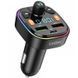 FM Модулятор Earldom ET-M70 PD18W/RGB 7 colors/USB/USB-C/U-Disk/3.1A (Чорний) M70 фото 1