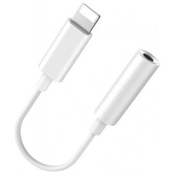 Перехідник GL032 7G Lightning - AUX (3.5mm) Jack Bluetooth Connection (Білий) GL032  фото