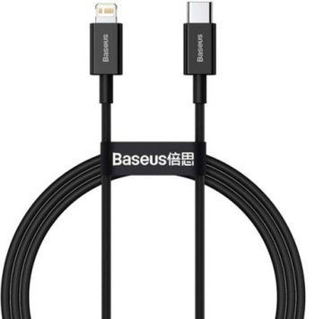 Кабель Baseus Superior Series (PD) Type-C - Lightning 20W/2m (CATLYS-C01) (Black) 34520W фото