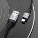 Кабель Hoco X102 USB - Lightning 2.4A/1m (Чорний) 102 фото 6