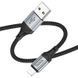 Кабель Hoco X102 USB - Lightning 2.4A/1m (Чорний) 102 фото 5