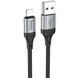 Кабель Hoco X102 USB - Lightning 2.4A/1m (Чорний) 102 фото 2