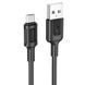Кабель Borofone BX111 USB - MicroUSB 2.4A/1m (Черный) 088023 фото 1