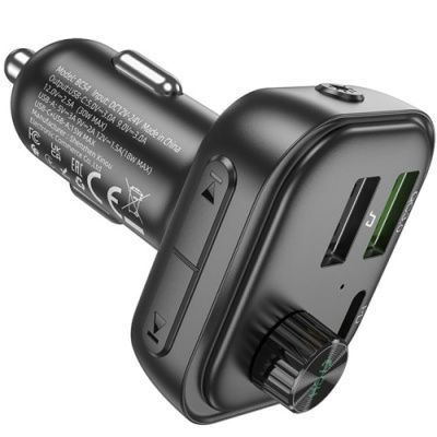 FM Модулятор Borofone BC54 PD20W+QC3.0 (Чорний) BC54 фото