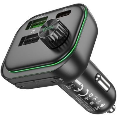 FM Модулятор Borofone BC54 PD20W+QC3.0 (Чорний) BC54 фото