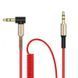 Кабель AUX SkyDolphin SR08 Spring Wire 3.5mm/1m (Черный) SR08 фото 5