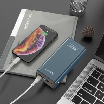Power Bank Earldom ET-PD36 30000 mAh Metal Alloy PD20W+QC3.0 22.5W PD36 фото