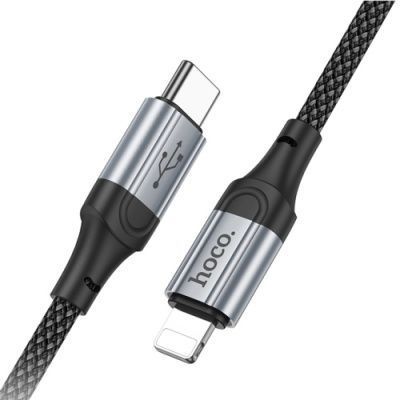 Кабель Hoco X102 Type-C - Lightning 27W/1m (Чорний) X10245 фото
