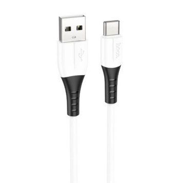 Кабель Hoco X82 USB - Type-C 3A/1m (Білий) 069163 фото