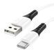 Кабель Hoco X82 USB - Type-C 3A/1m (Білий) 069163 фото 3