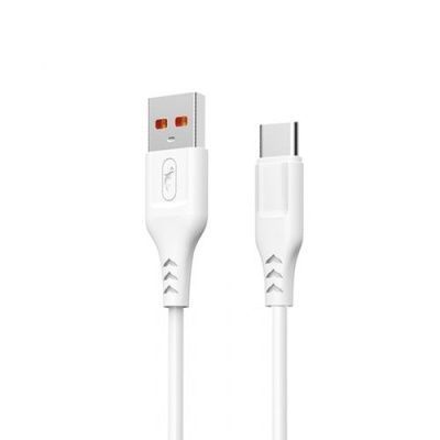 Кабель SkyDolphin S61T USB - Type-C 2.4A/1m (Чорний) 032050 фото
