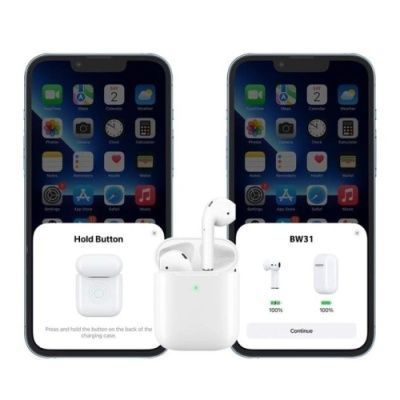 Bluetooth наушники (TWS) Borofone BW31 (Белый) BW31 фото