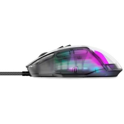 Игровая мышка проводная HAVIT HV-MS1011SE USB Transparent White MS10 фото