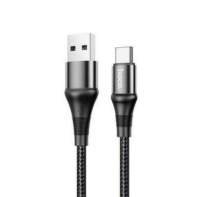 Кабель Hoco X50 Excellent USB-Type-C 3.0A/1m (Черный) 030506 фото