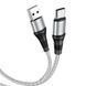 Кабель Hoco X50 Excellent USB-Type-C 3.0A/1m (Черный) 030506 фото 4
