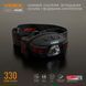Налобний світлодіодний ліхтарик VIDEX VLF-H015 330Lm 5000K H015 фото 3
