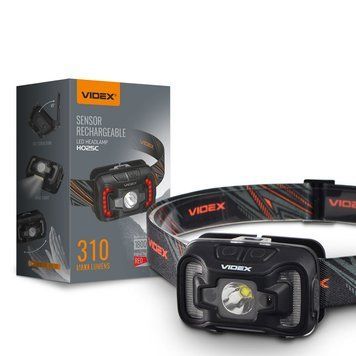 Ліхтарик налобний світлодіодний VIDEX VLF-H025C 310Lm 5000K H025C фото