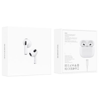 Bluetooth наушники (TWS) Borofone BW81 (Белый) BW81 фото