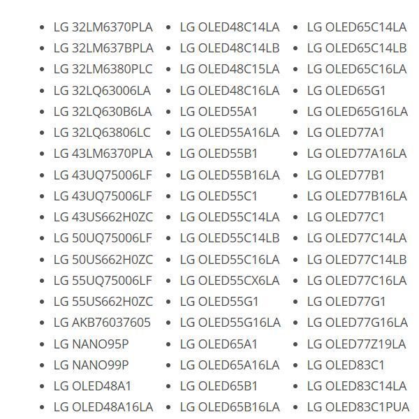 Пульт LG для телевізора AKB76037605 Smart TV 931478357 фото