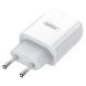 Сетевое зарядное устройство Earldom ES-197C 1USB/2.1A + (USB - Type-C) (Белый) 197C  фото 3