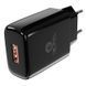 Мережевий Зарядний Пристрій Ridea RW-11111 Element 1USB/2.1A + (USB - MicroUSB) (Чорний) 11111 фото 4