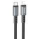 Кабель Hoco X85 Strength (PD) Type-C - Lightning 20W 3A/1m (Білий) X85 фото 6