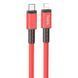 Кабель Hoco X85 Strength (PD) Type-C - Lightning 20W 3A/1m (Білий) X85 фото 4