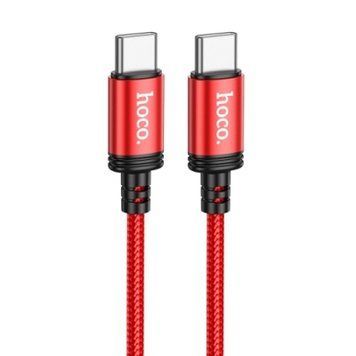 Кабель Hoco X89 Wind (PD) Type-C - Type-C 60W 3A/1m (Червоний) X89 фото