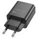 Мережевий Зарядний Пристрій Borofone BA72A Spring 1USB/18W/QC3.0 (Чорний) BA72A фото 3
