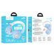 Bluetooth наушники накладные Hoco W50 Cute Cat (Синий) 088351 фото 5