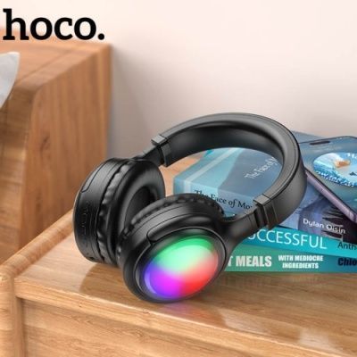 Bluetooth навушники накладні Hoco W48 (Чорний) 085634 фото