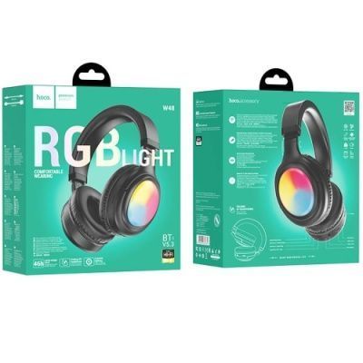 Bluetooth навушники накладні Hoco W48 (Чорний) 085634 фото