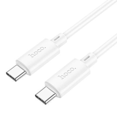 Кабель Hoco X88 Gratifield (PD) Type-C - Type-C 60W 3A/1m (Белый) X88 фото
