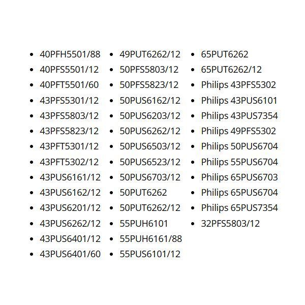 Пульт для телевізора philips 49put6101/60 1208848789 фото