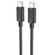 Кабель Hoco X88 Gratifield (PD) Type-C - Type-C 60W 3A/1m (Белый) X88 фото 3