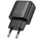 Мережевий Зарядний Пристрій Hoco C140A 1USB/18W/QC3.0 (Чорний) C140A фото 3