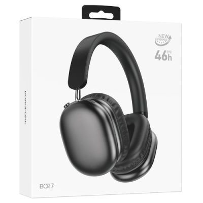 Bluetooth навушники накладні Borofone BO27 (Чорний) 087199 фото