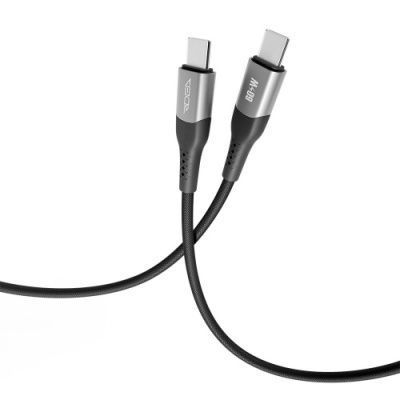 Кабель Ridea RC-US42 UltraStrong Type-C to Type-C 60W 1.2m (Чорний) US42 фото