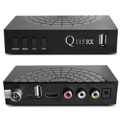 Тюнер DVB T2 Q-115 RX Plastik New 115 фото