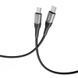 Кабель Ridea RC-US42 UltraStrong Type-C to Type-C 60W 1.2m (Чорний) US42 фото 2