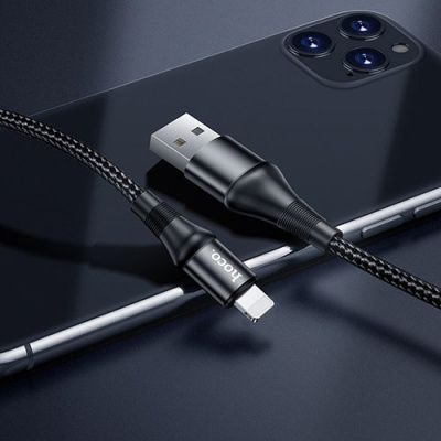 Кабель Hoco X50 Excellent USB - Lightning 2.4A/1m X50 фото