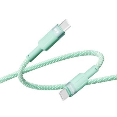Кабель Ridea RC-CP43 ColorPro Type-C to Type-C 60W 1.2m (Зелений) CP43 фото