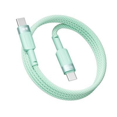 Кабель Ridea RC-CP43 ColorPro Type-C to Type-C 60W 1.2m (Зелений) CP43 фото