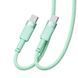 Кабель Ridea RC-CP43 ColorPro Type-C to Type-C 60W 1.2m (Зелений) CP43 фото 1